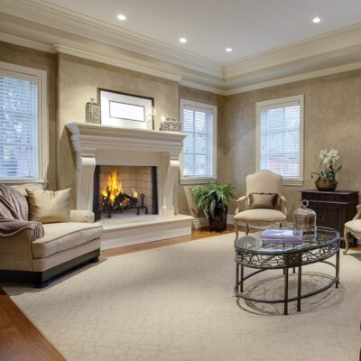 Superior Fireplaces WRT 6000 Series in Traditional Formal Living Room